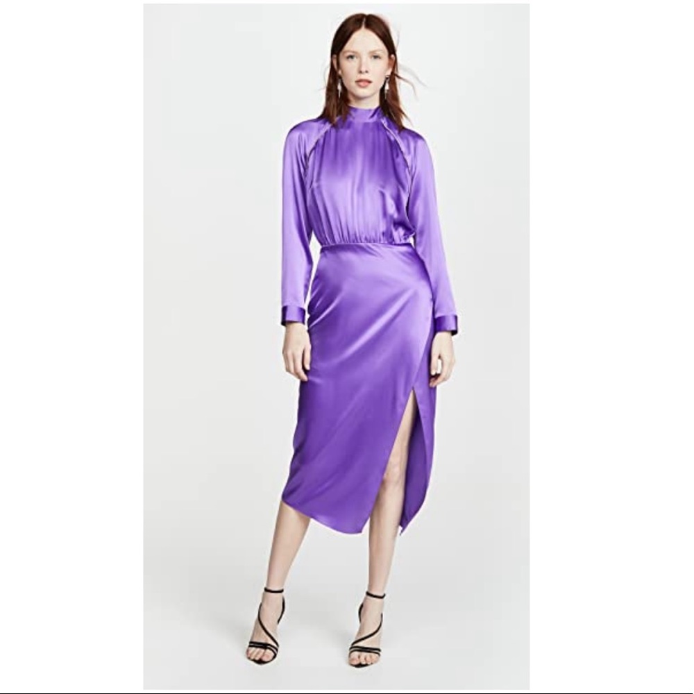 Michelle Mason Dress with crystal trim